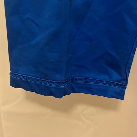 🔴 5 items for $25 Sale! Alfred Dunner Blue Capris 14 - Picture 3 of 6